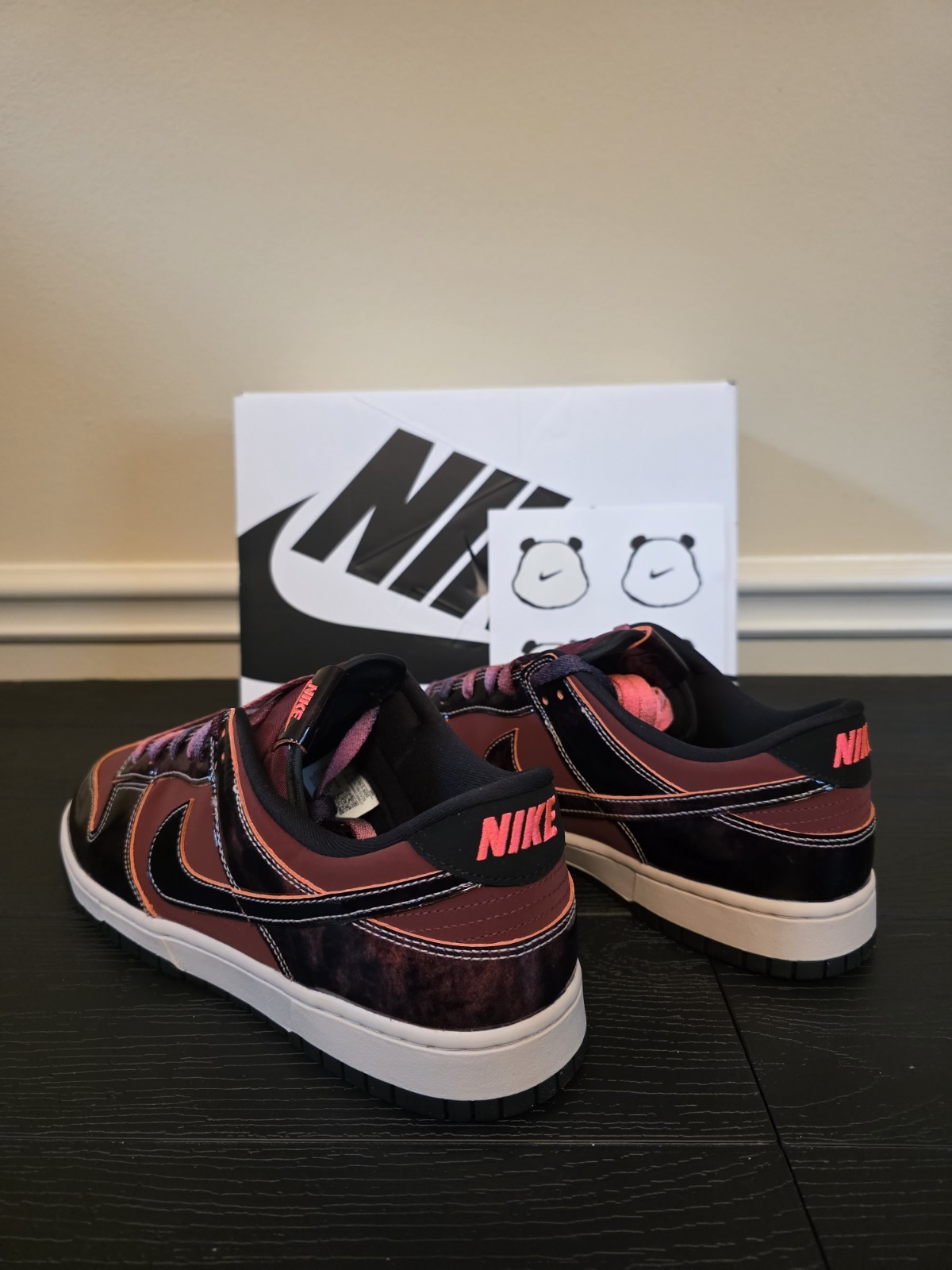 Nike Dunk Low Retro SE Panda-Monium Pack Team Red/Black HQ1965-600 Men's - Image 13