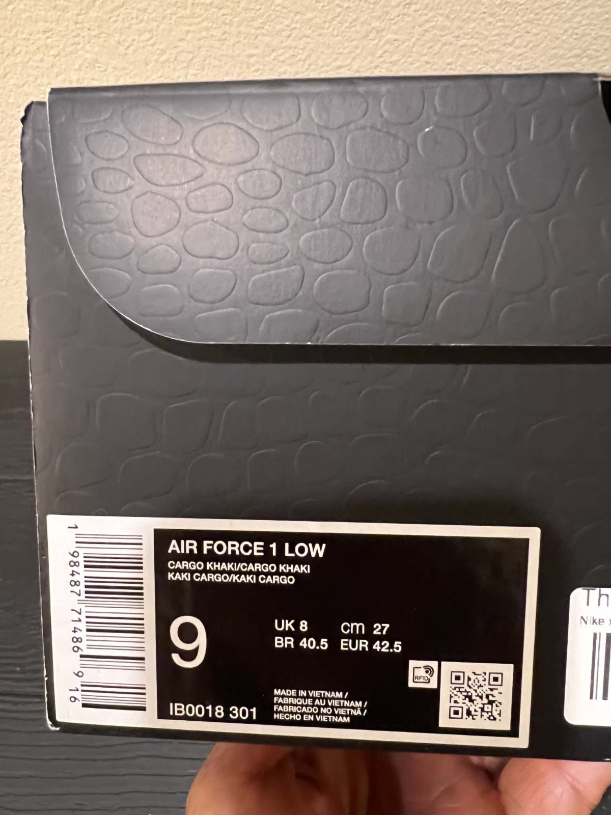 Nike Kobe Bryant x Nike Air Force 1 Low Cargo Khaki IB0018-301 Men Size 9 NEW 🔥 - Image 7