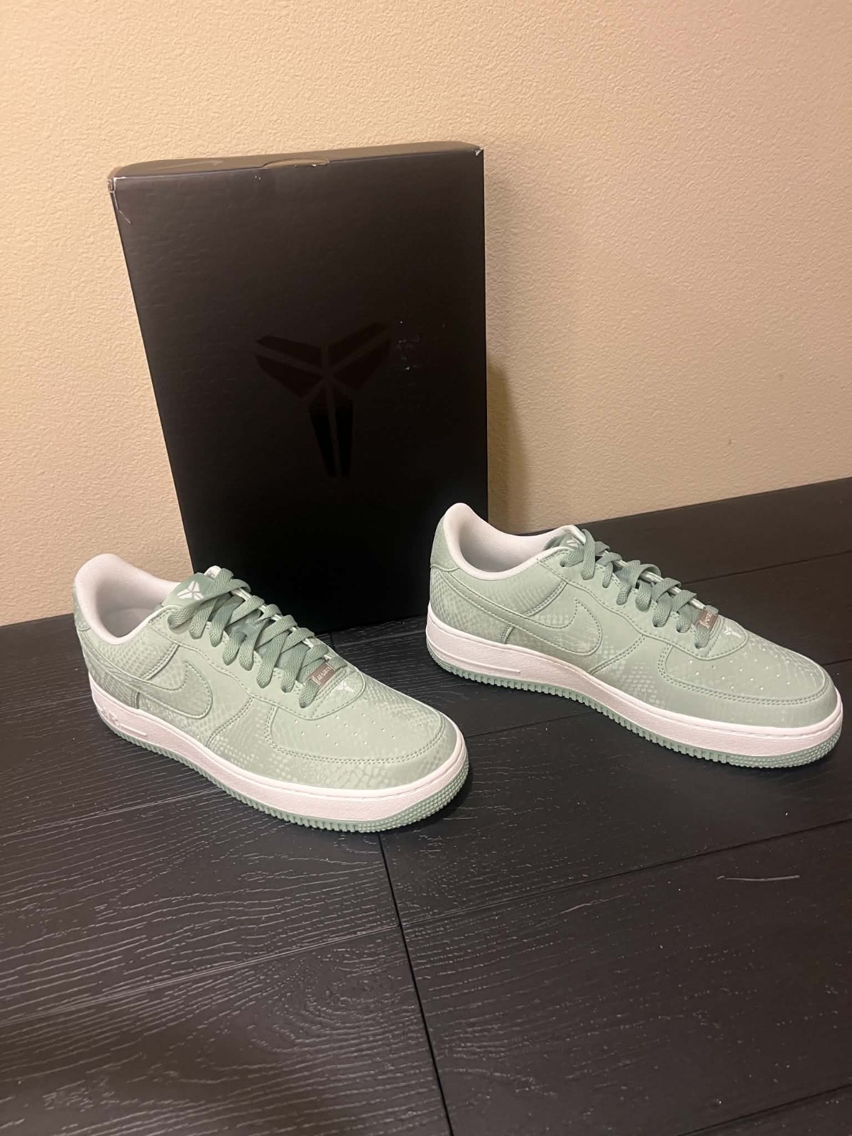 Nike Kobe Bryant Air Force 1 Forever Steam Green IB0018-005 Men's Size 9 New 🔥