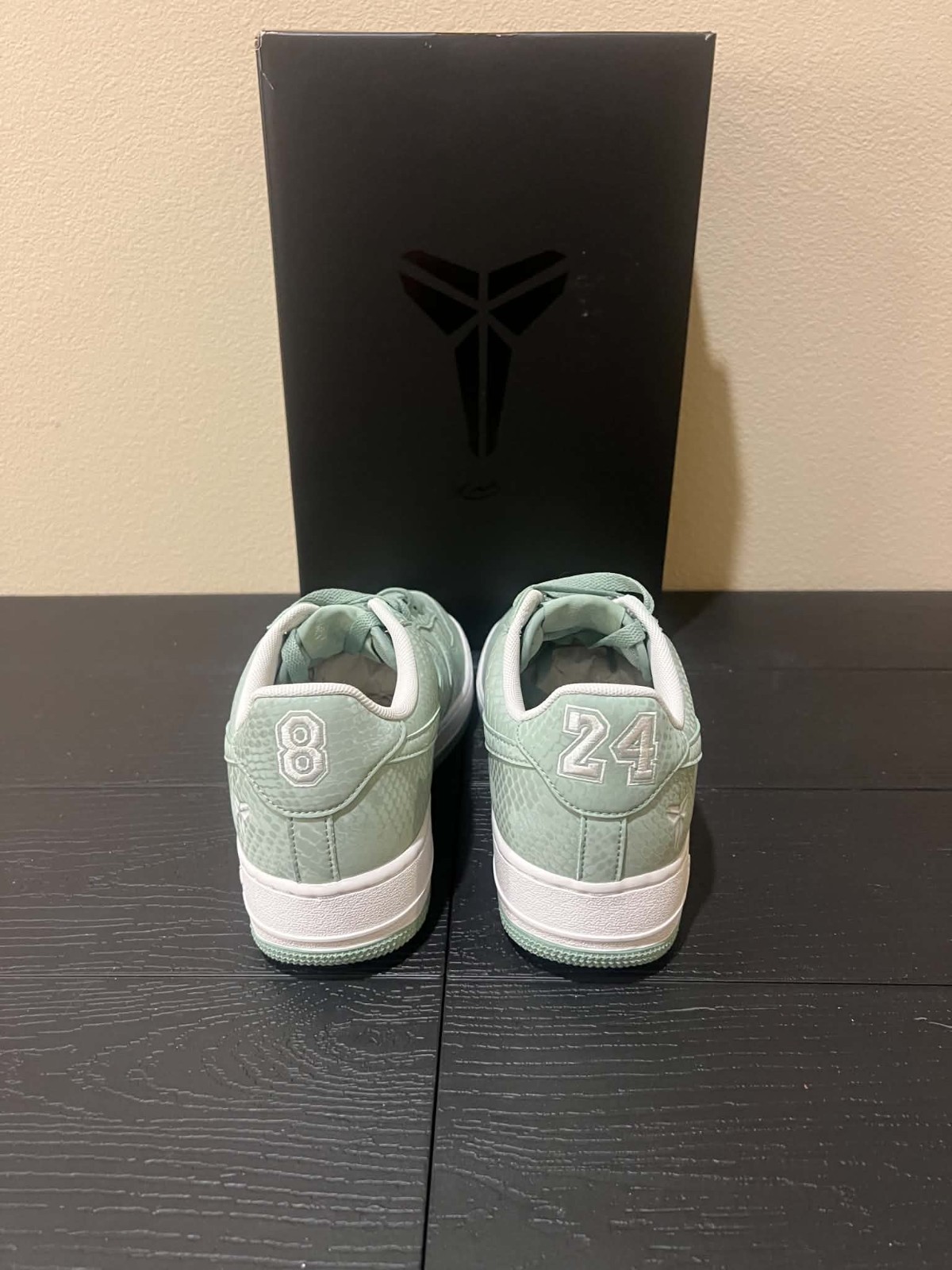 Nike Kobe Bryant Air Force 1 Forever Steam Green IB0018-005 Men's Size 9 New 🔥 - Image 2