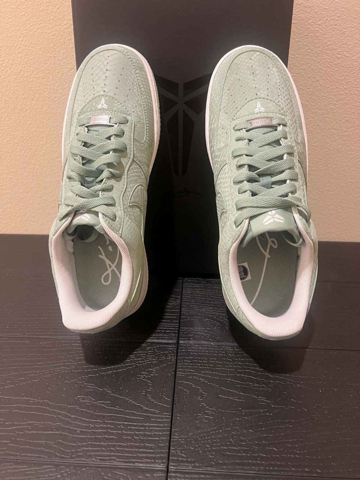 Nike Kobe Bryant Air Force 1 Forever Steam Green IB0018-005 Men's Size 9 New 🔥 - Image 7