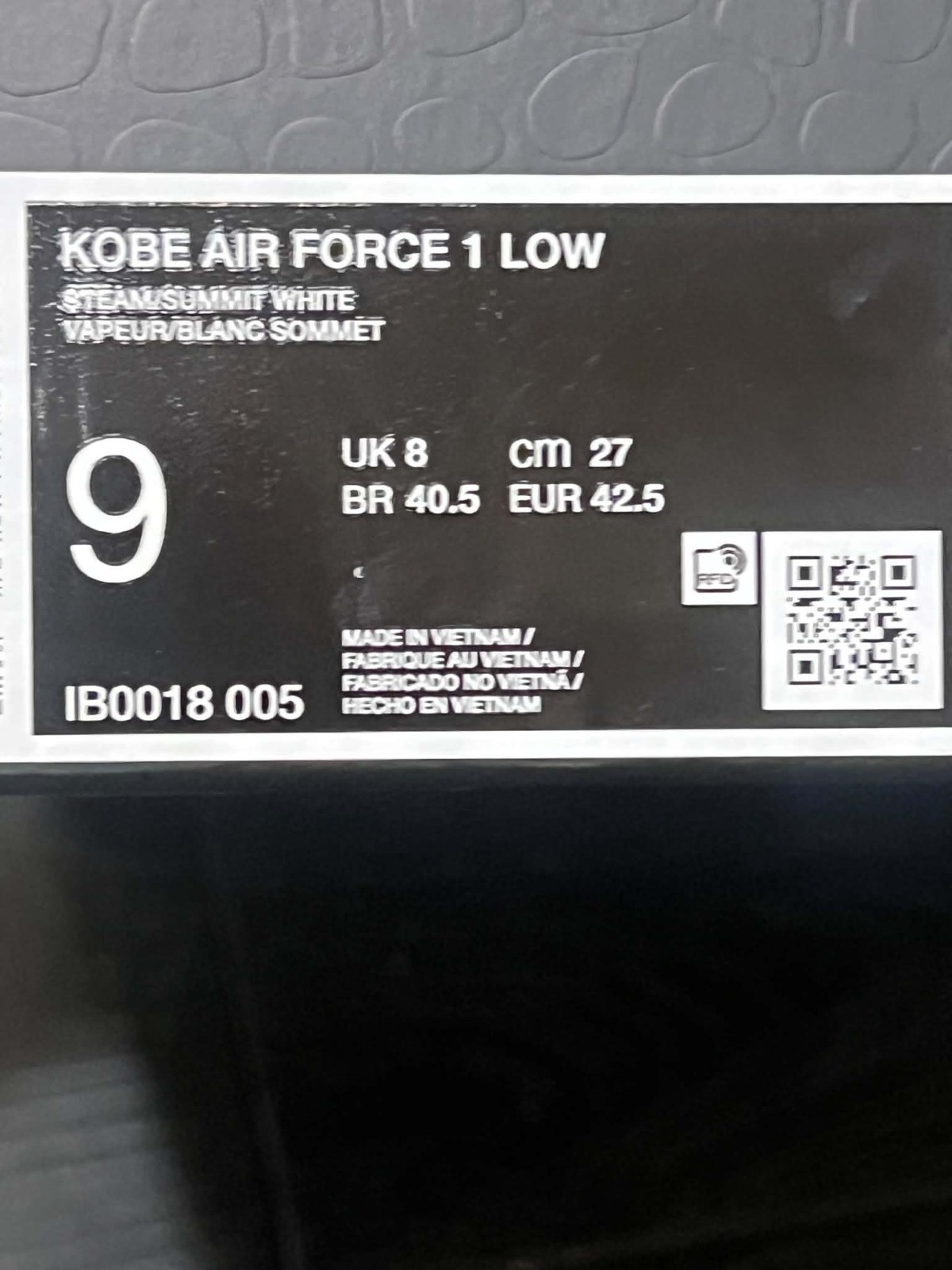 Nike Kobe Bryant Air Force 1 Forever Steam Green IB0018-005 Men's Size 9 New 🔥 - Image 9