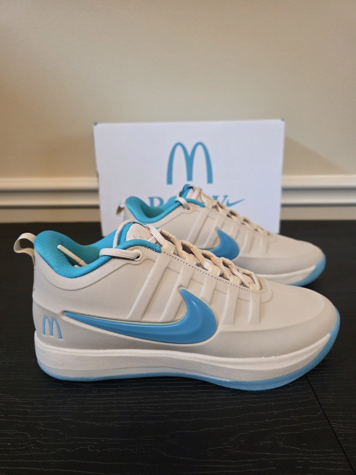 Nike Book 2 Sedona McDonald’s Low Top Basketball Shoes Beige/Blue IR6443-100 - Image 6