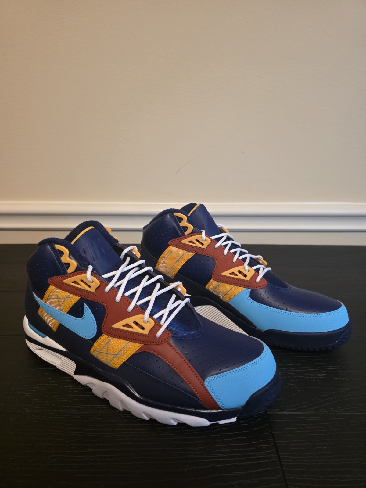 Nike Air Trainer SC High Los Angeles Rams 2020 Men's Blue High Top CW6023-400 - Image 6