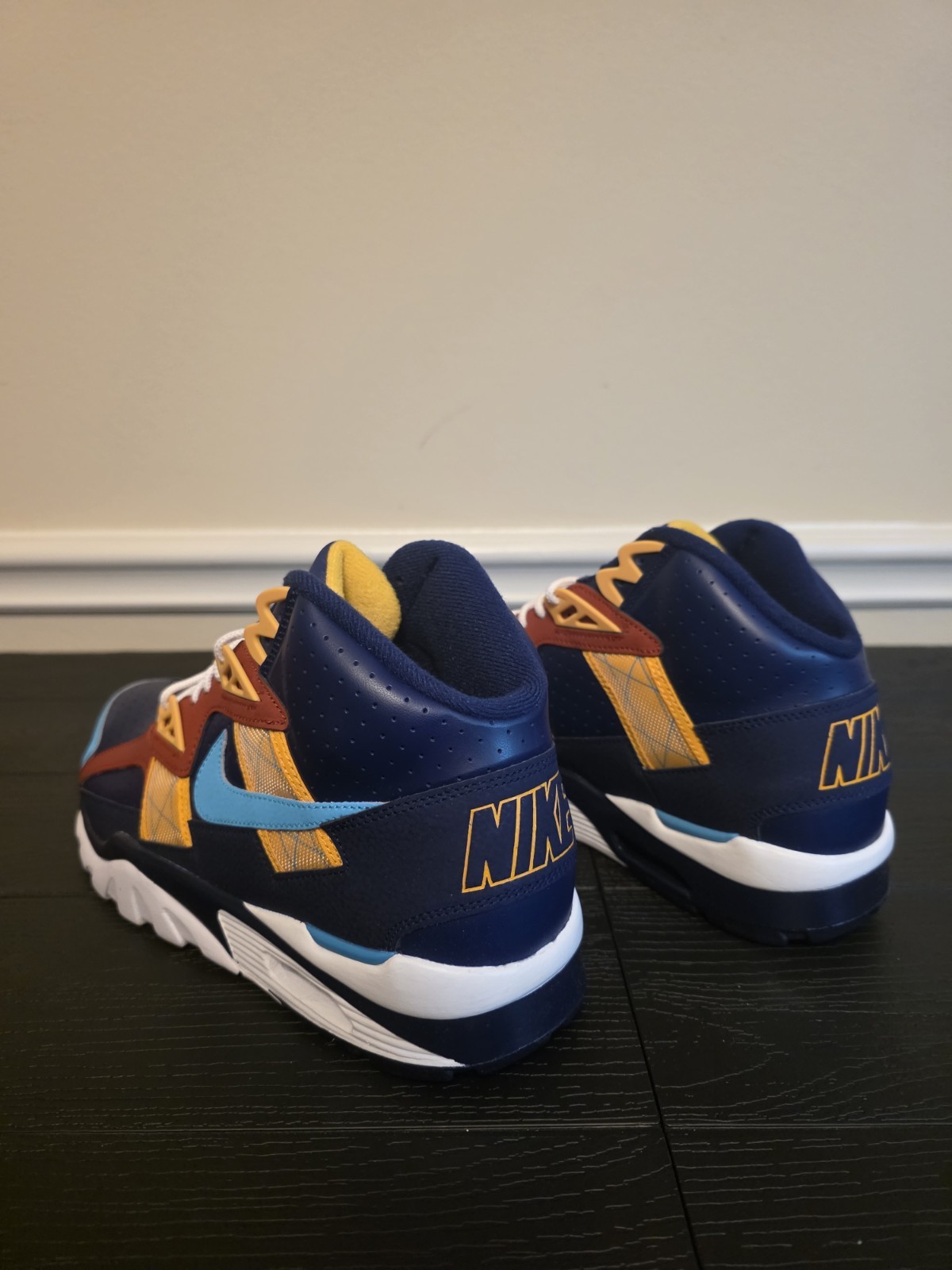 Nike Air Trainer SC High Los Angeles Rams 2020 Men's Blue High Top CW6023-400 - Image 12