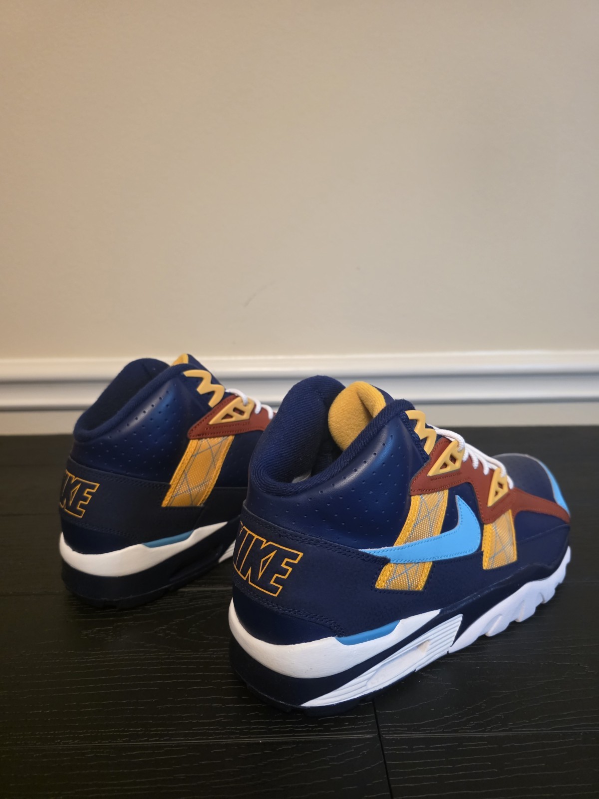 Nike Air Trainer SC High Los Angeles Rams 2020 Men's Blue High Top CW6023-400 - Image 13