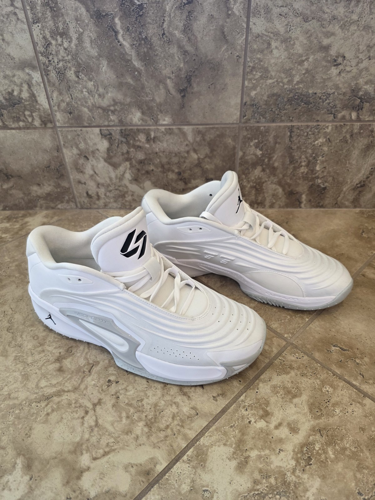 Jordan Luka 3 TB White Grey Fog Basketball Shoes FQ7453-106 Men’s Size 14 - Image 2