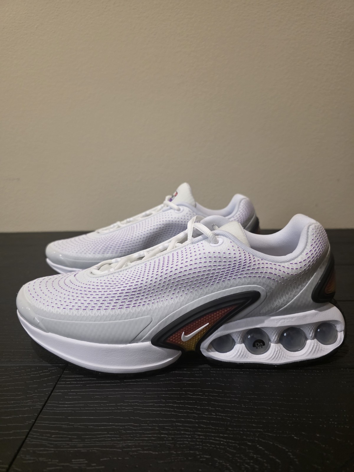 Nike Air Max DN Low Top Photon Dust White Metallic Silver DV3337-101 - Image 6