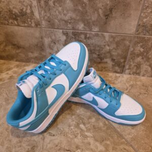 Nike Women's Dunk Low Sneakers Shoes White/Dusty Cactus DD1873-105 US size 11