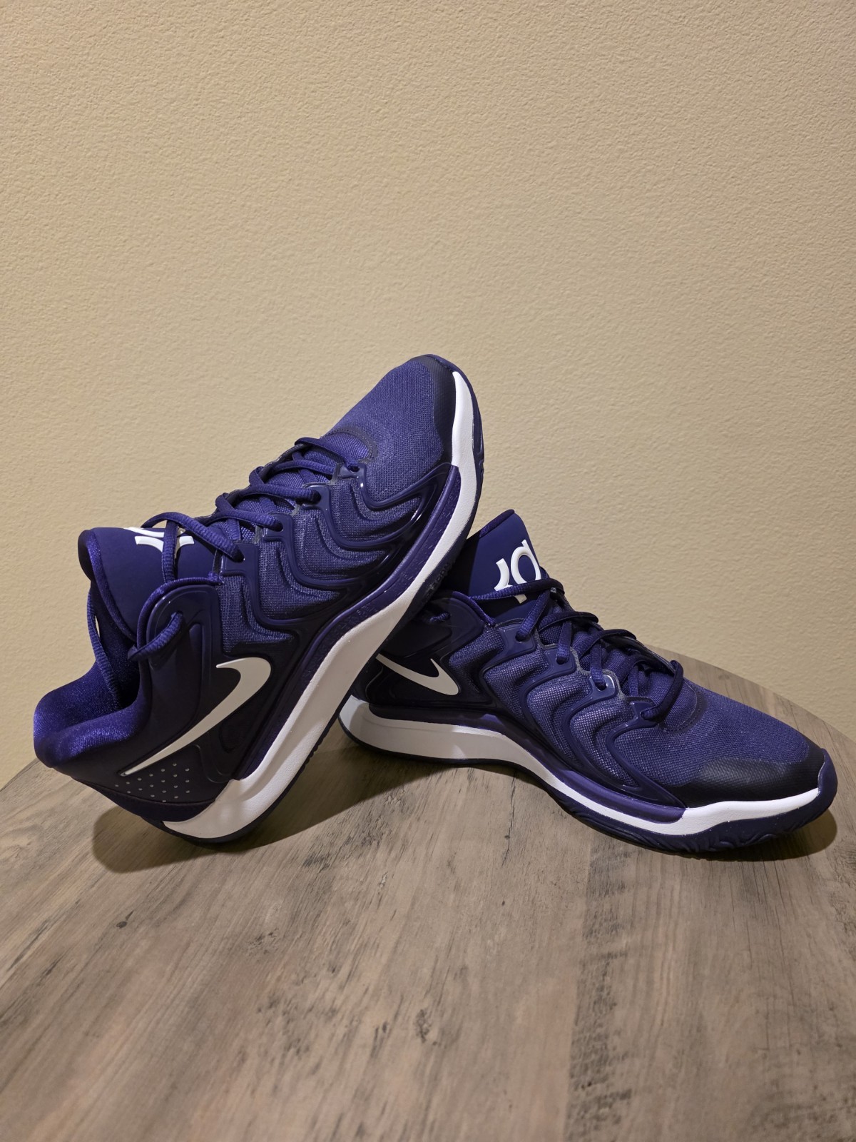 Nike Men's Size 10.5 KD17 TB P (HJ7387 500) Court Purple/White Basketball NWOL