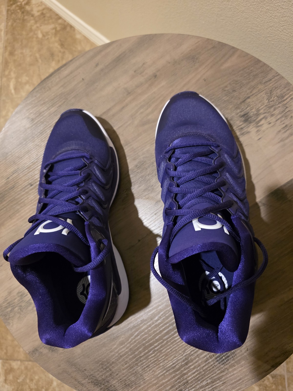 Nike Men's Size 10.5 KD17 TB P (HJ7387 500) Court Purple/White Basketball NWOL - Image 8