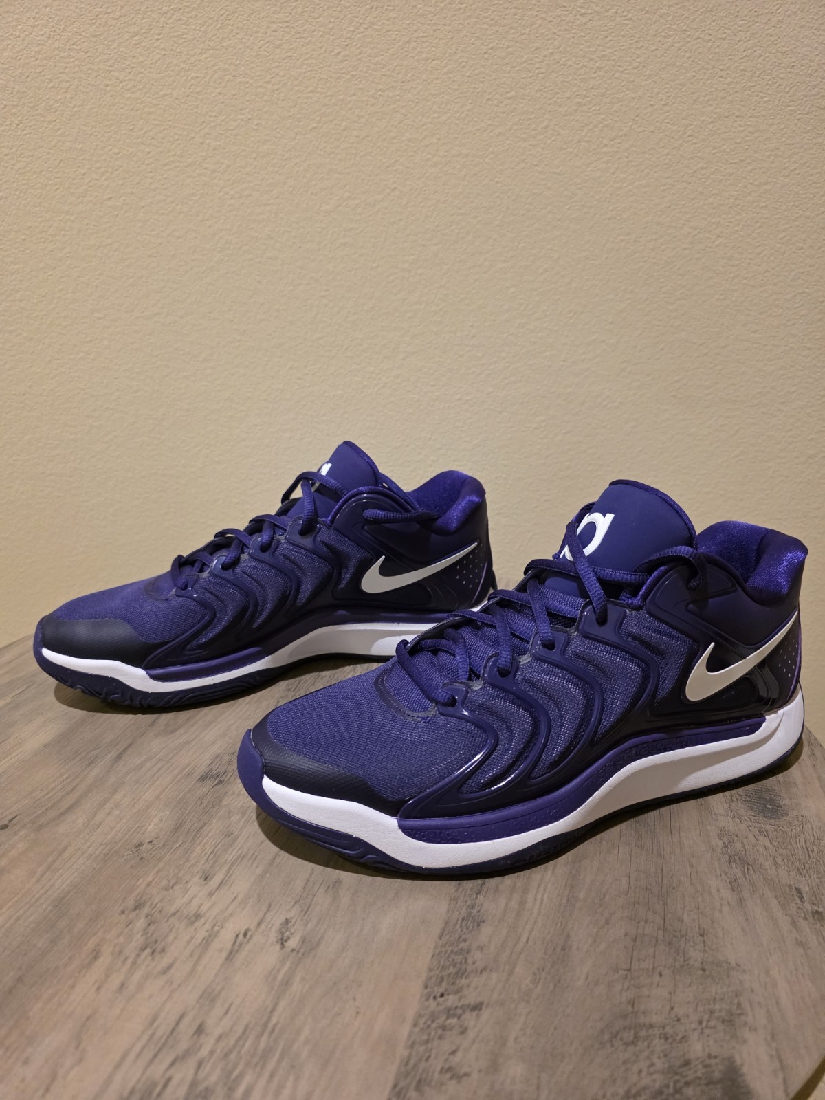 Nike Men's Size 8.5 KD17 TB P (HJ7387 500) Court Purple/White Basketball NWOL - Image 7