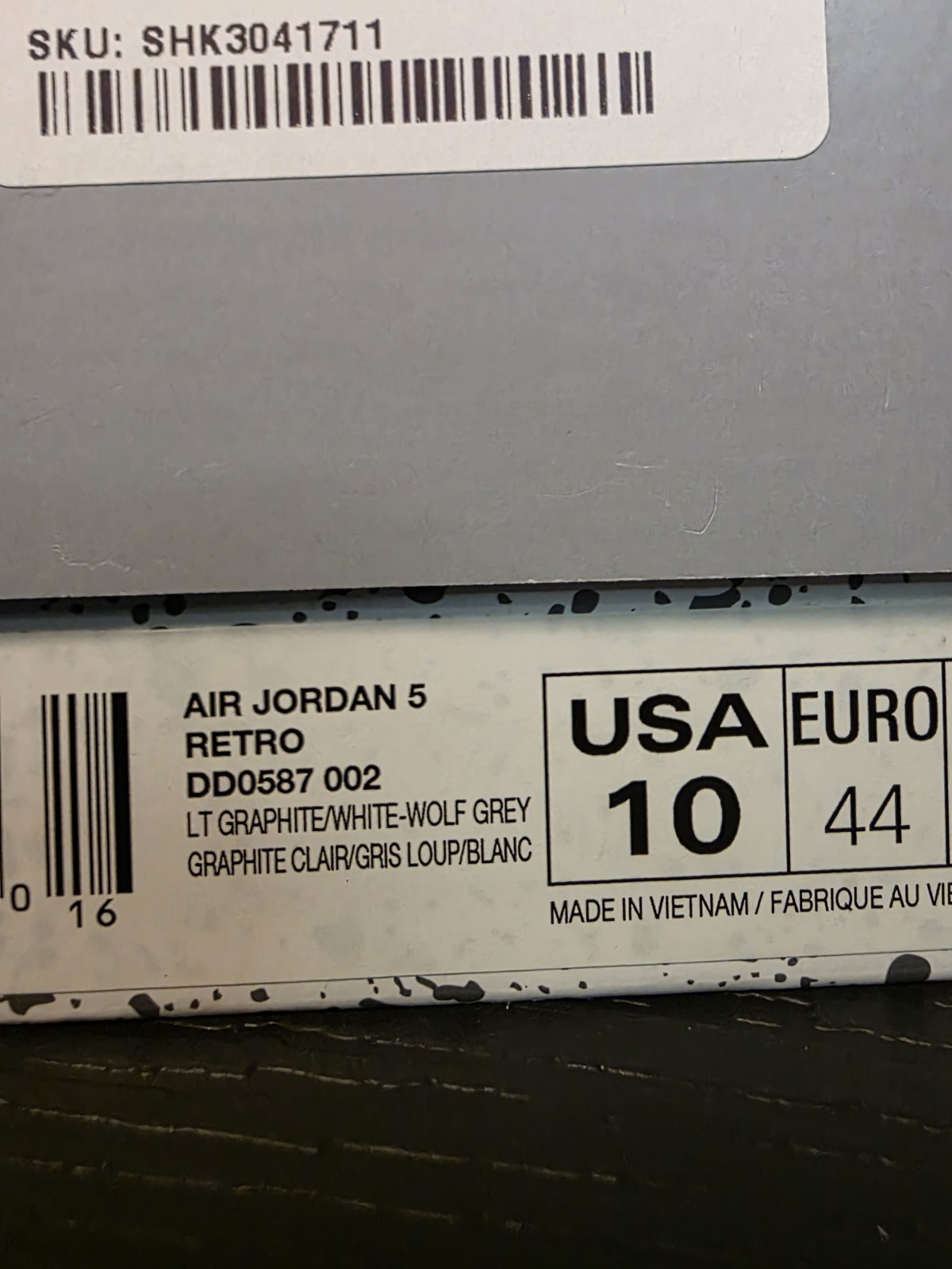 Jordan Air Jordan 5 Retro "Wolf Grey" Light Graphite/White 2026 DD0587-002 - Image 13