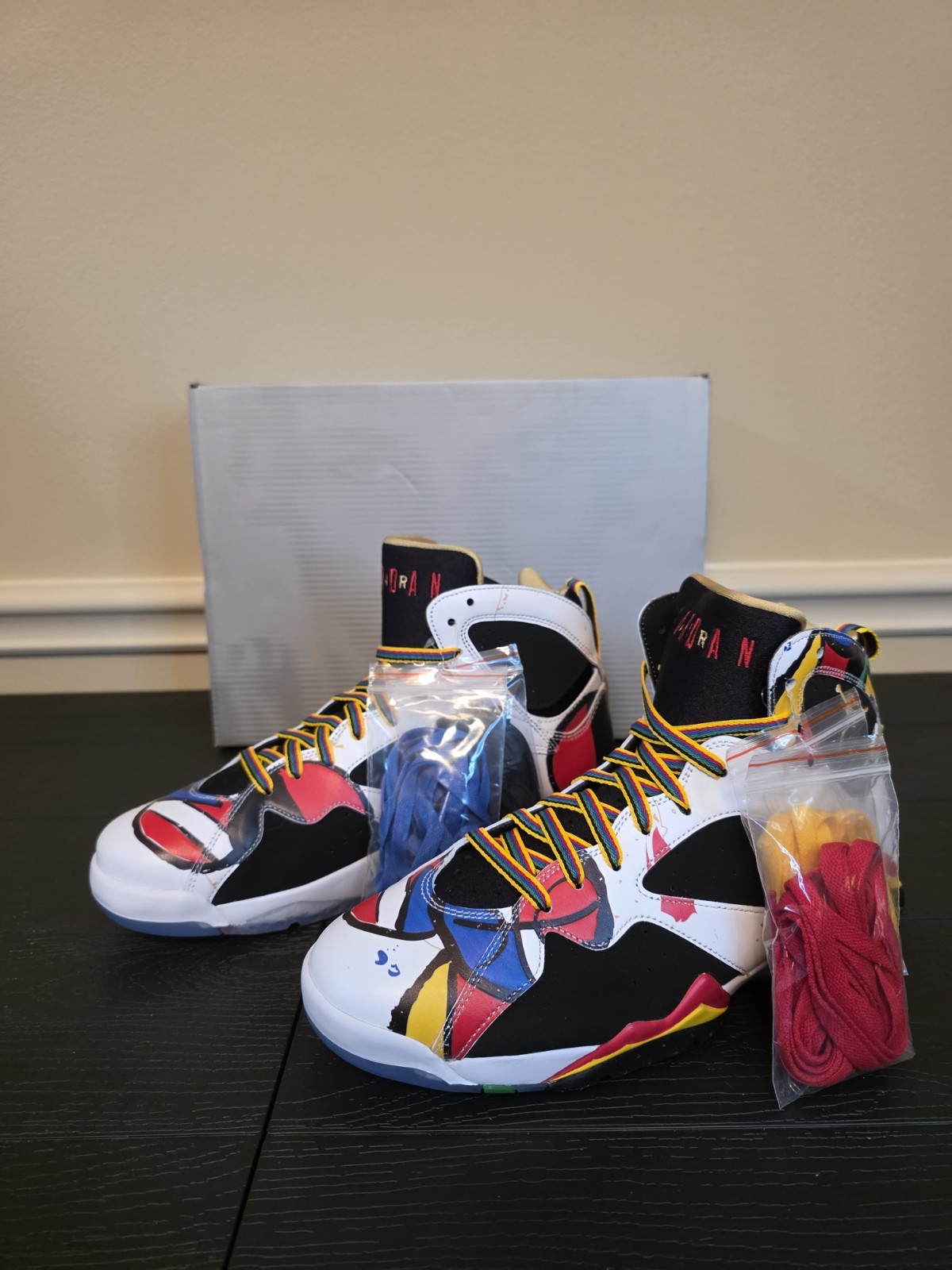Jordan Air Jordan 7 Retro "Miro" BB High Top Lace Up Men's Size 11 IQ6573-100 - Image 6