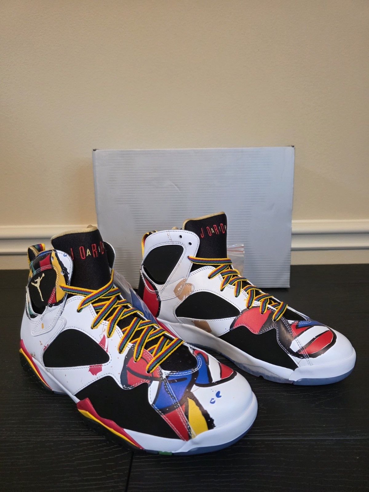 Jordan Air Jordan 7 Retro "Miro" BB High Top Lace Up Men's Size 11 IQ6573-100 - Image 7