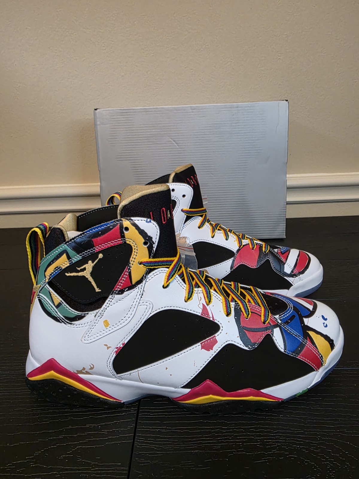 Jordan Air Jordan 7 Retro "Miro" BB High Top Lace Up Men's Size 11 IQ6573-100 - Image 8