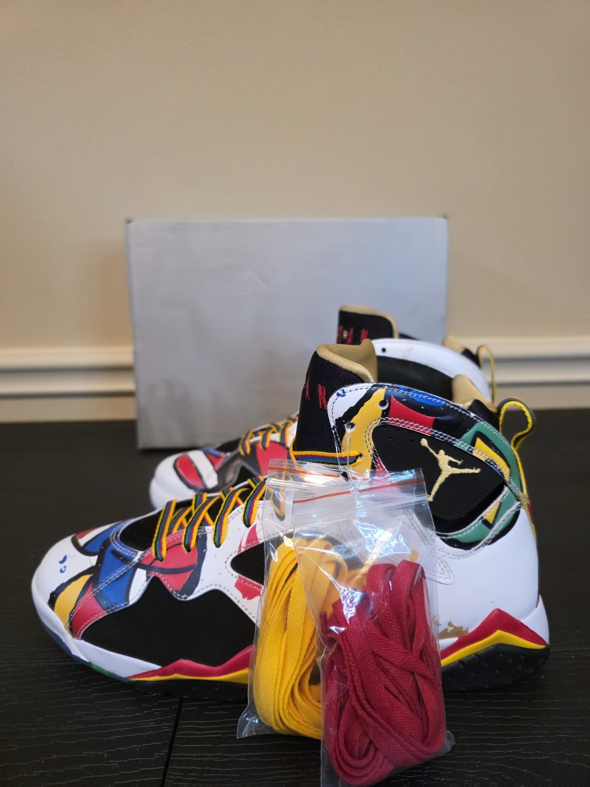 Jordan Air Jordan 7 Retro "Miro" BB High Top Lace Up Men's Size 11 IQ6573-100 - Image 9