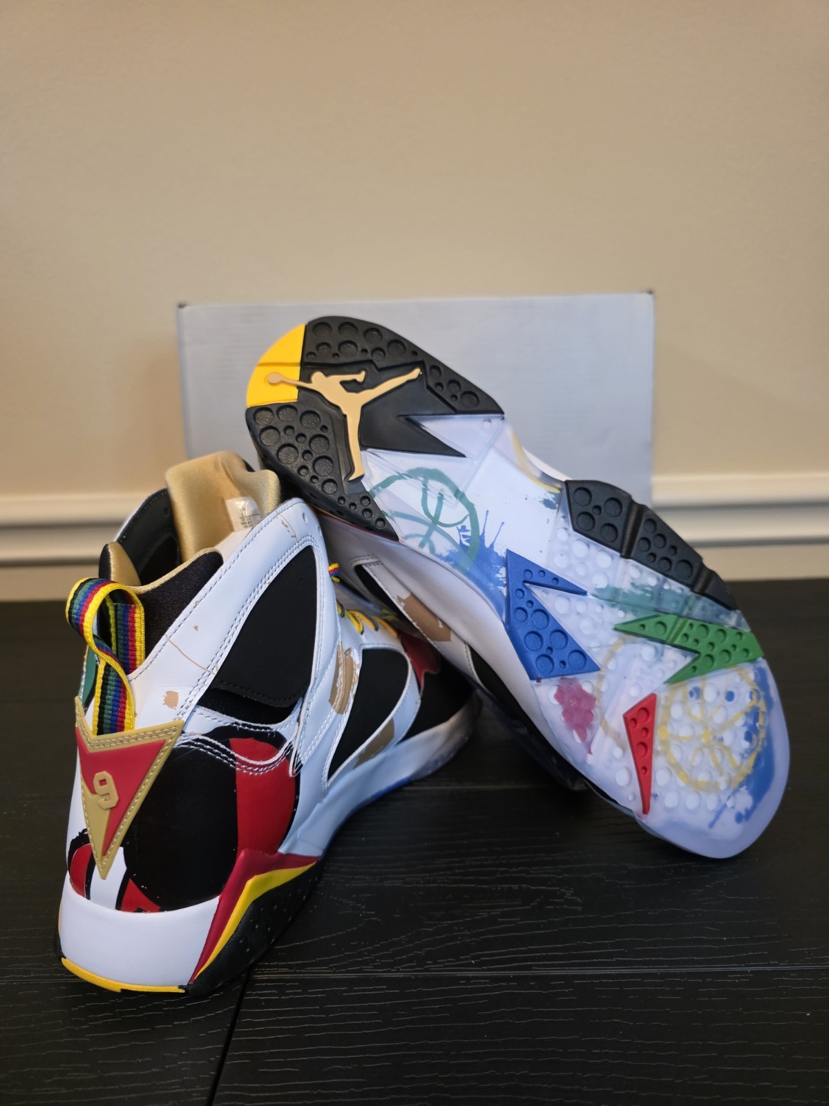 Jordan Air Jordan 7 Retro "Miro" BB High Top Lace Up Men's Size 11 IQ6573-100 - Image 11