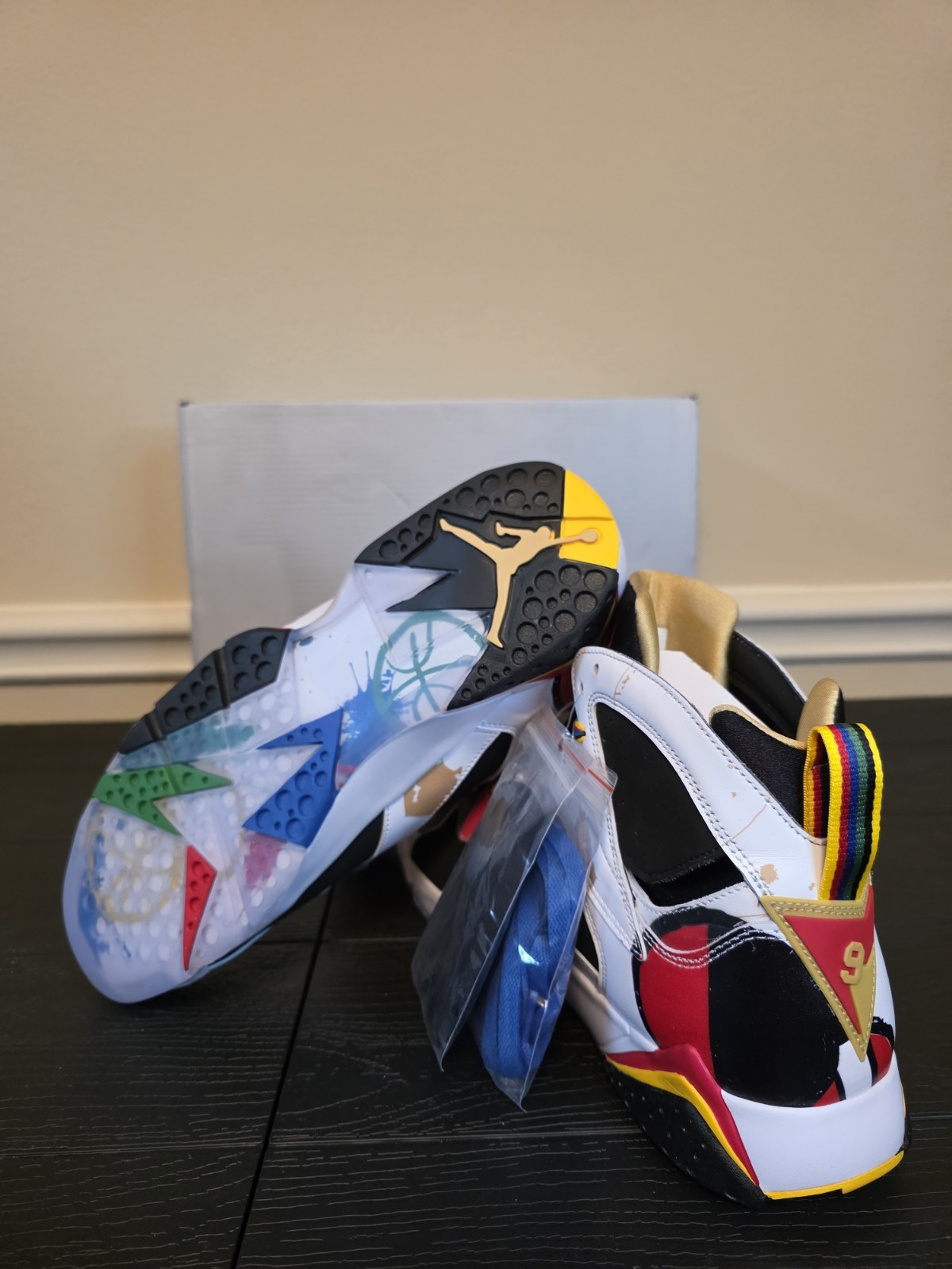 Jordan Air Jordan 7 Retro "Miro" BB High Top Lace Up Men's Size 11 IQ6573-100 - Image 12