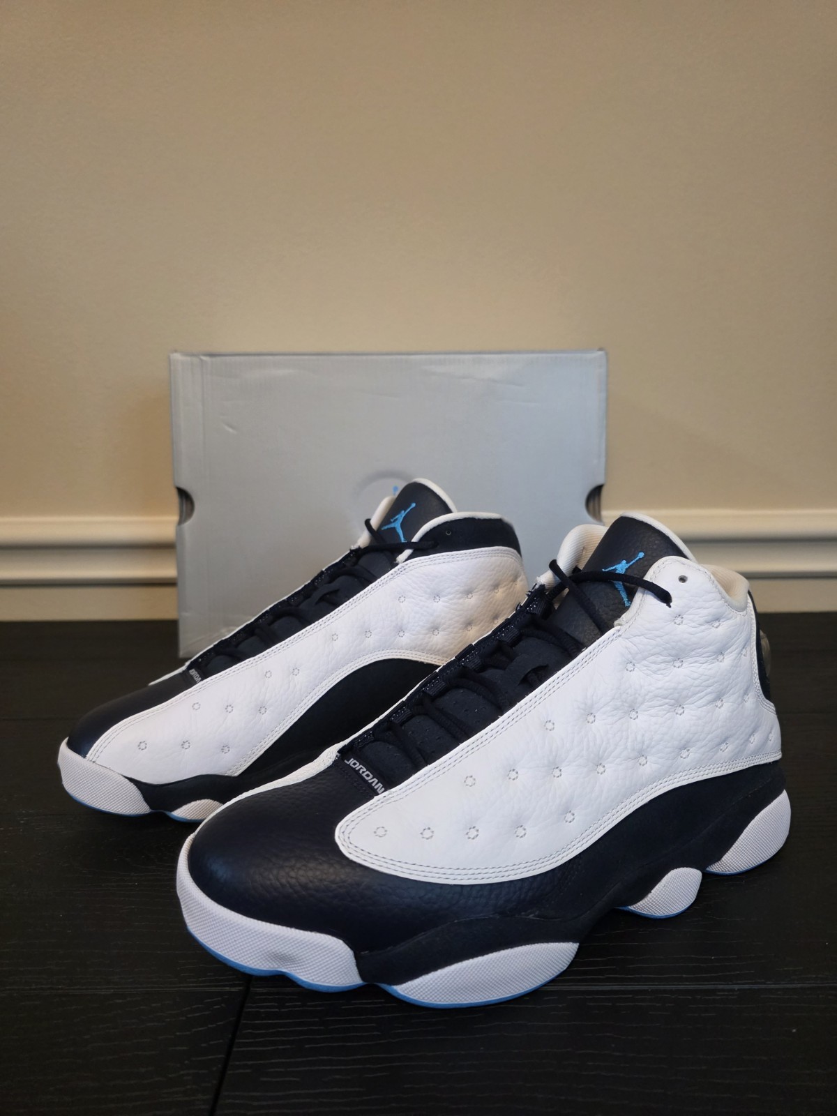 Jordan Air Jordan 13 Retro Obsidian White/Dark Powder Blue 2021 414571-144 - Image 5