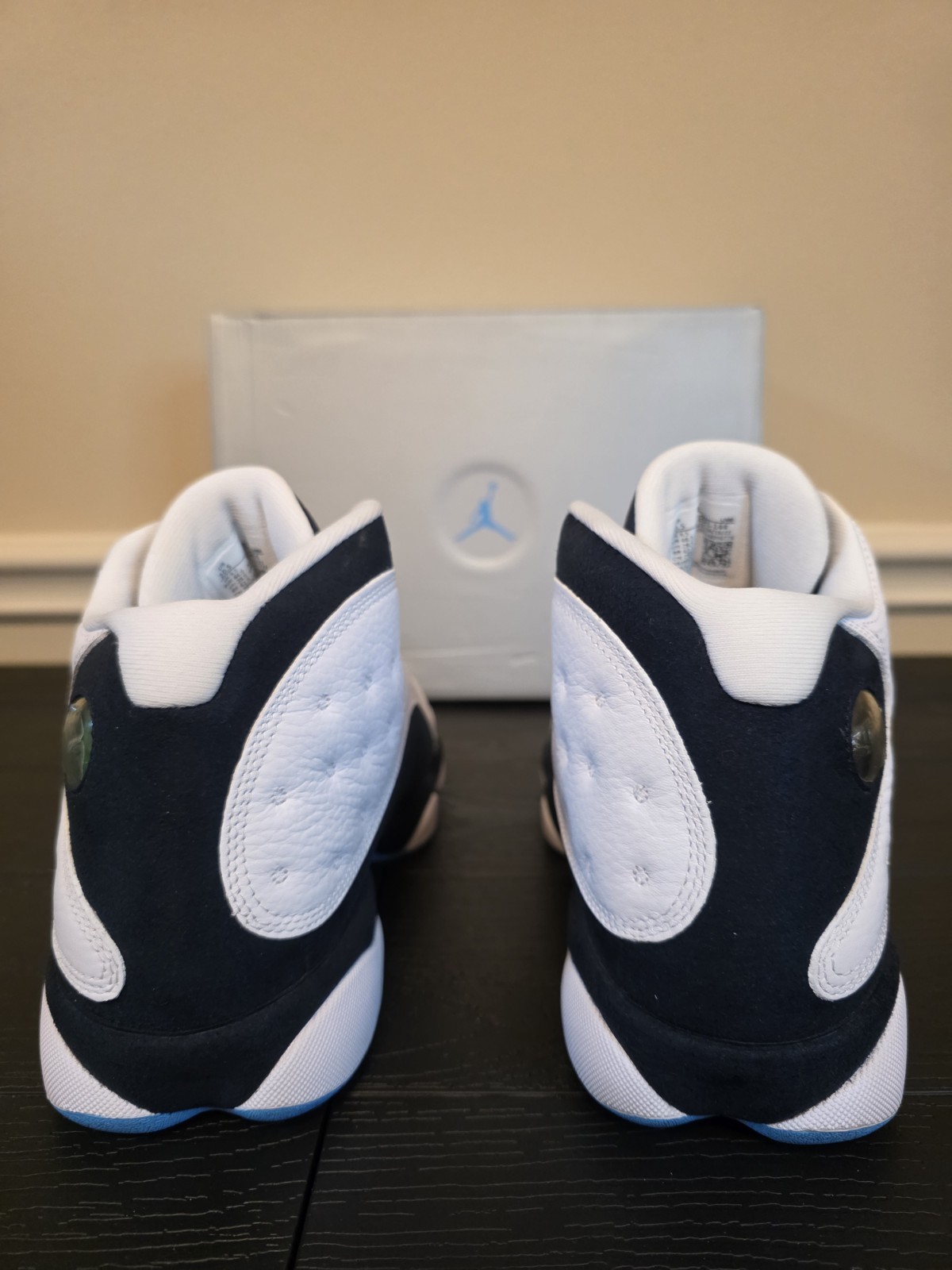 Jordan Air Jordan 13 Retro Obsidian White/Dark Powder Blue 2021 414571-144 - Image 9