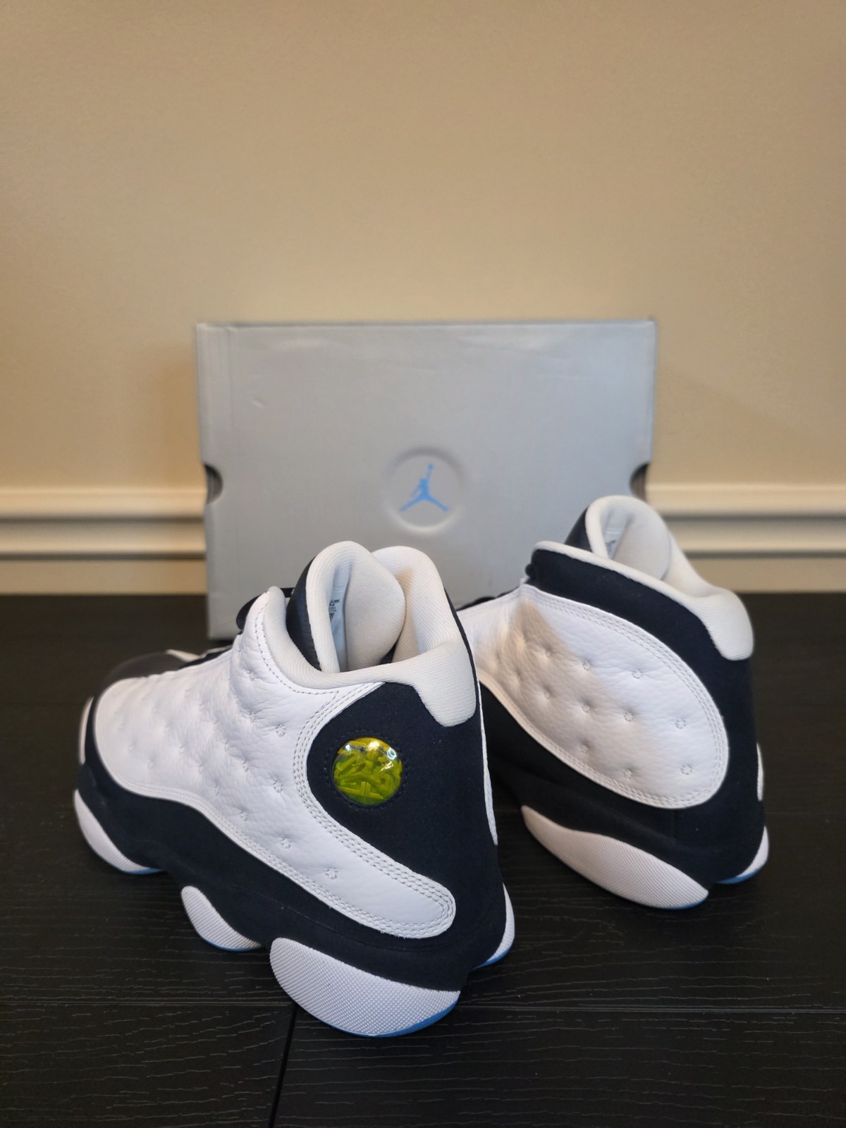 Jordan Air Jordan 13 Retro Obsidian White/Dark Powder Blue 2021 414571-144 - Image 12