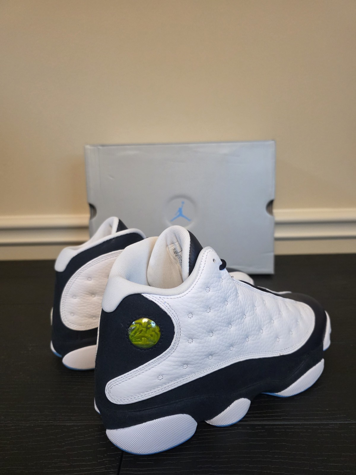 Jordan Air Jordan 13 Retro Obsidian White/Dark Powder Blue 2021 414571-144 - Image 13