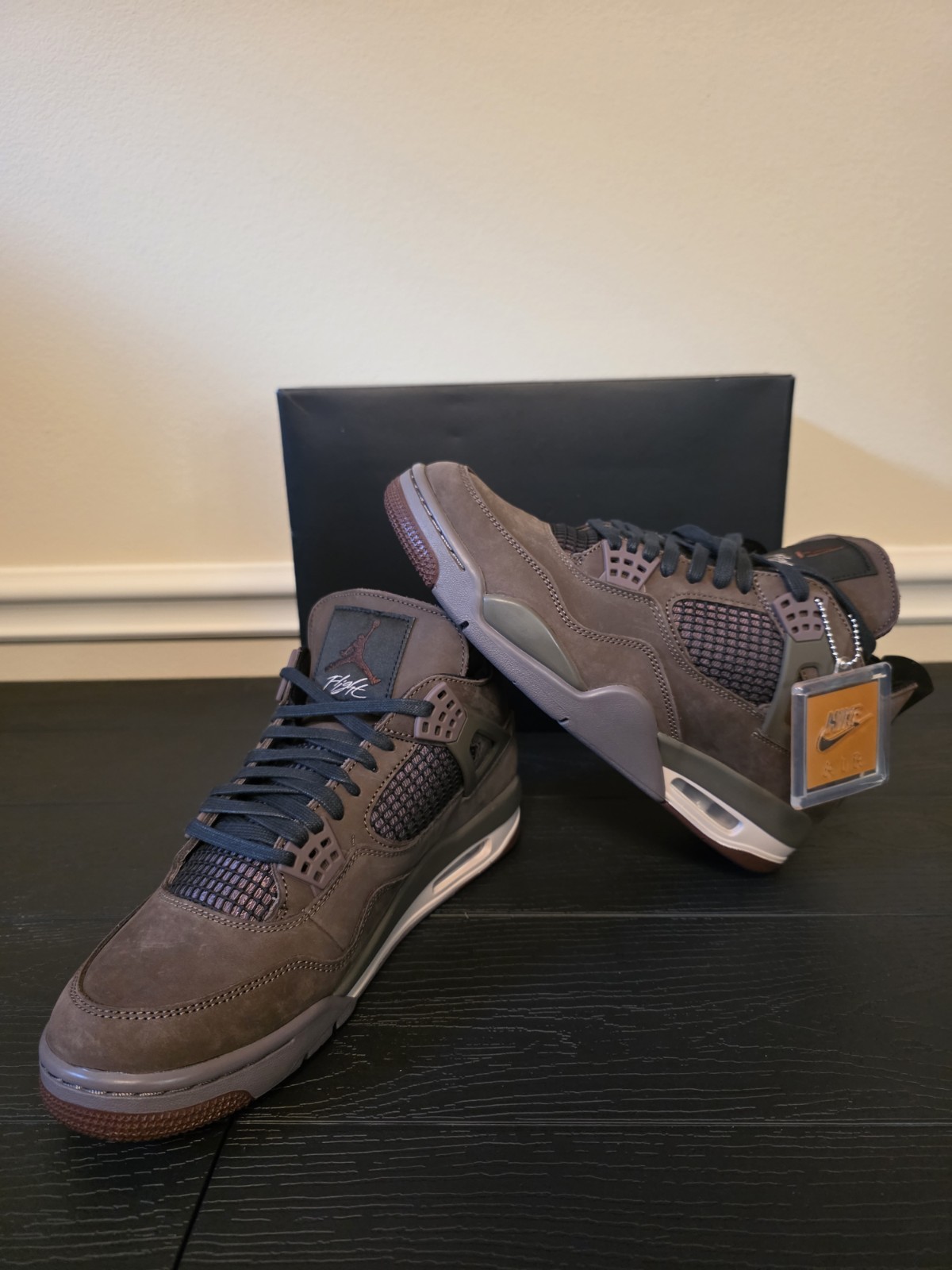 Jordan A Ma Maniére x Air Jordan 4 Retro Dark Mocha IF3102-200 Men's Size 10 - Image 2