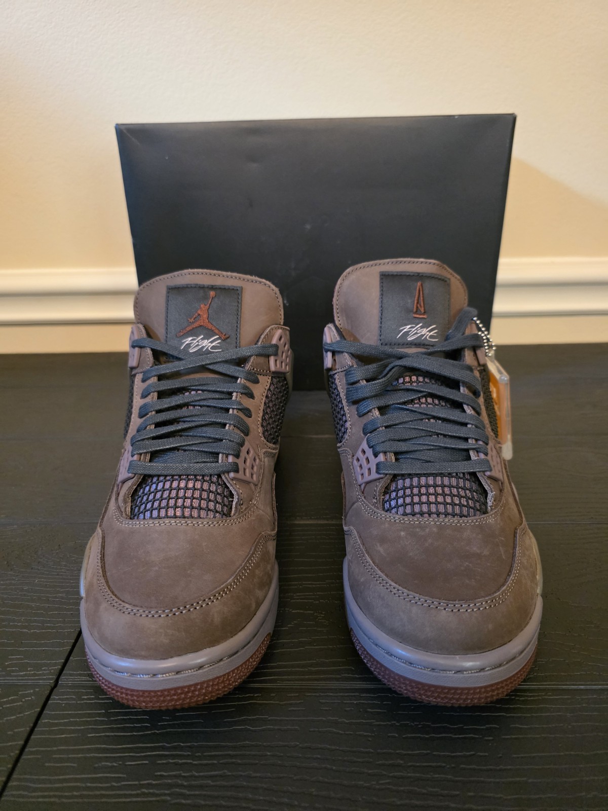 Jordan A Ma Maniére x Air Jordan 4 Retro Dark Mocha IF3102-200 Men's Size 10 - Image 3