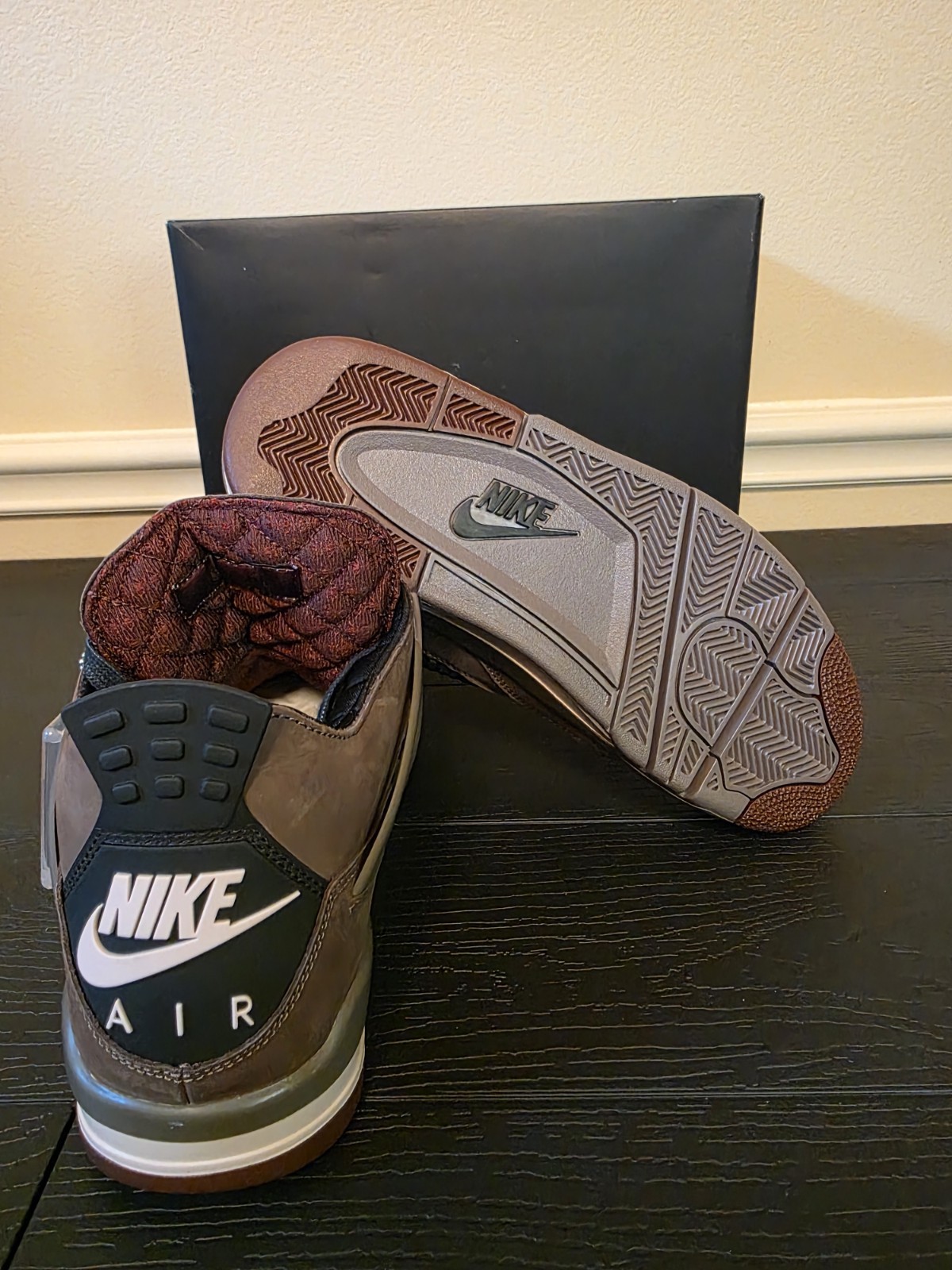 Jordan A Ma Maniére x Air Jordan 4 Retro Dark Mocha IF3102-200 Men's Size 10 - Image 9