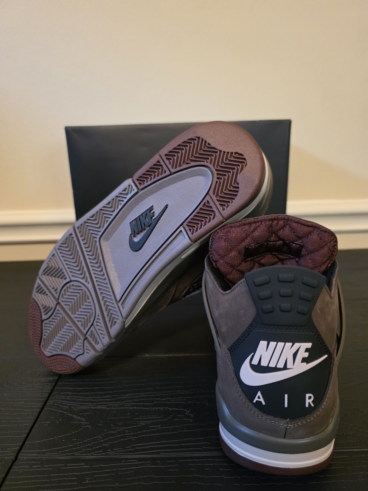 Jordan A Ma Maniére x Air Jordan 4 Retro Dark Mocha IF3102-200 Men's Size 10 - Image 10