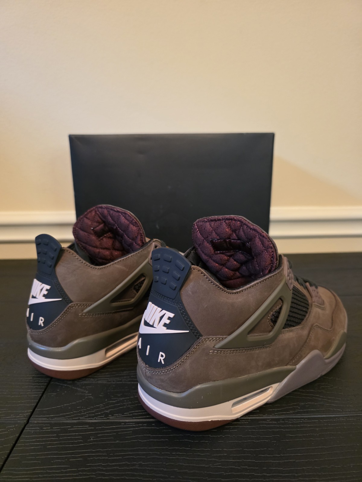 Jordan A Ma Maniére x Air Jordan 4 Retro Dark Mocha IF3102-200 Men's Size 10 - Image 12