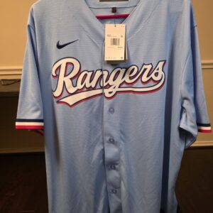 Nike Texas Rangers MLB Baseball Jersey Blue García #53 Men's Size 3XL