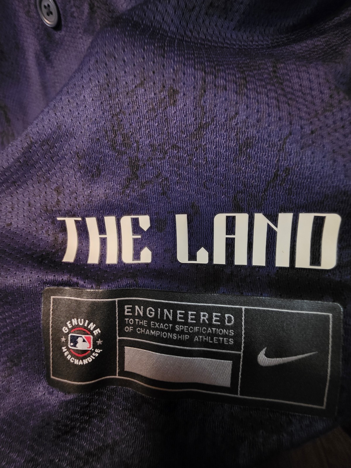 Nike Cleveland Guardians MLB Baseball City Connect Jersey Bieber #57 Mens Size S - Image 6