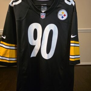 Nike Pittsburgh Steelers T.J. Watt #90 On-Field Jersey Men's XL Black