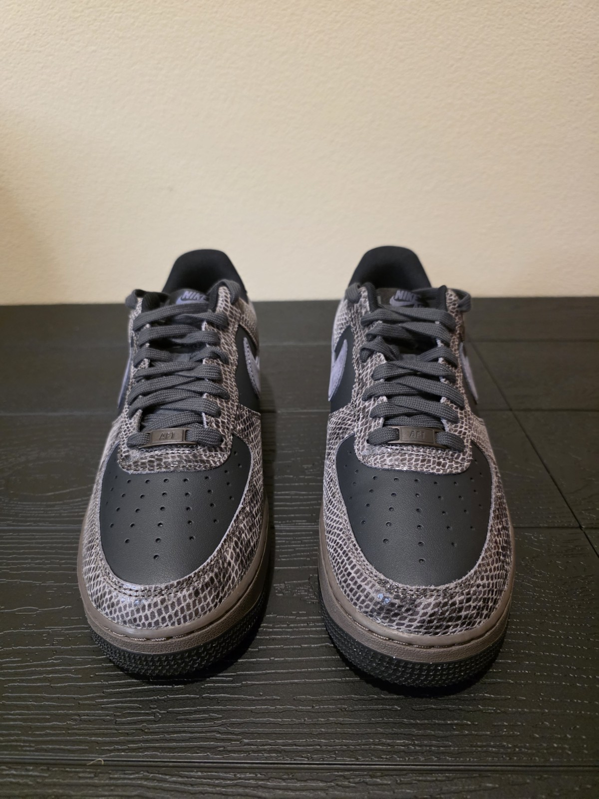 Nike Air Force 1 Low Off Noir Snakeskin HF2898-001 Men's Size 9 New with box 🔥 - Image 9