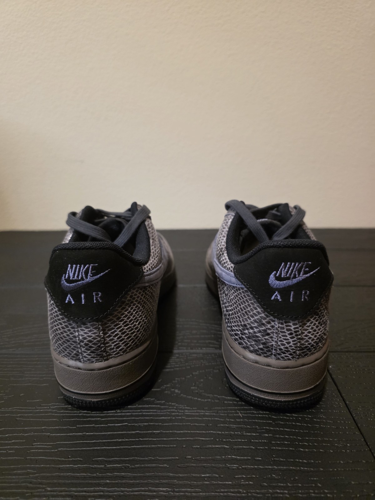Nike Air Force 1 Low Off Noir Snakeskin HF2898-001 Men's Size 9 New with box 🔥 - Image 13