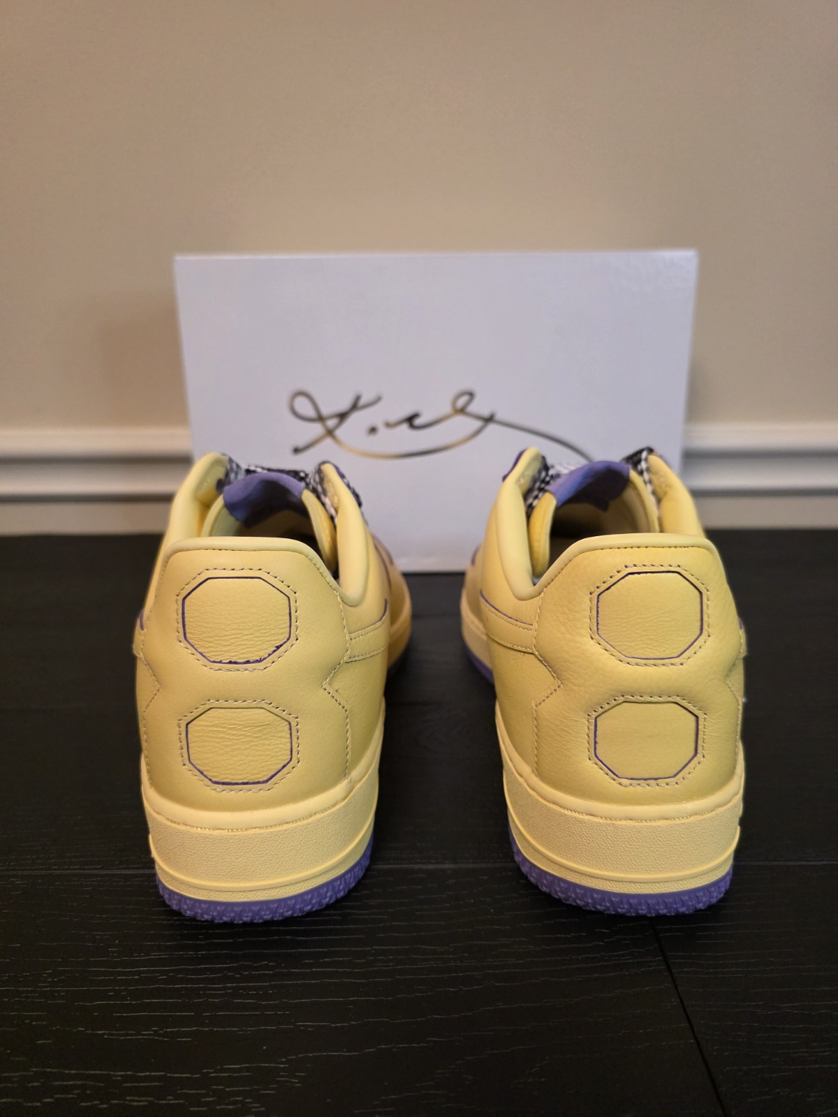 Nike Kobe Bryant Air Force 1 Low Protro Mamba Mentality Yellow HV9408-700 - Image 8