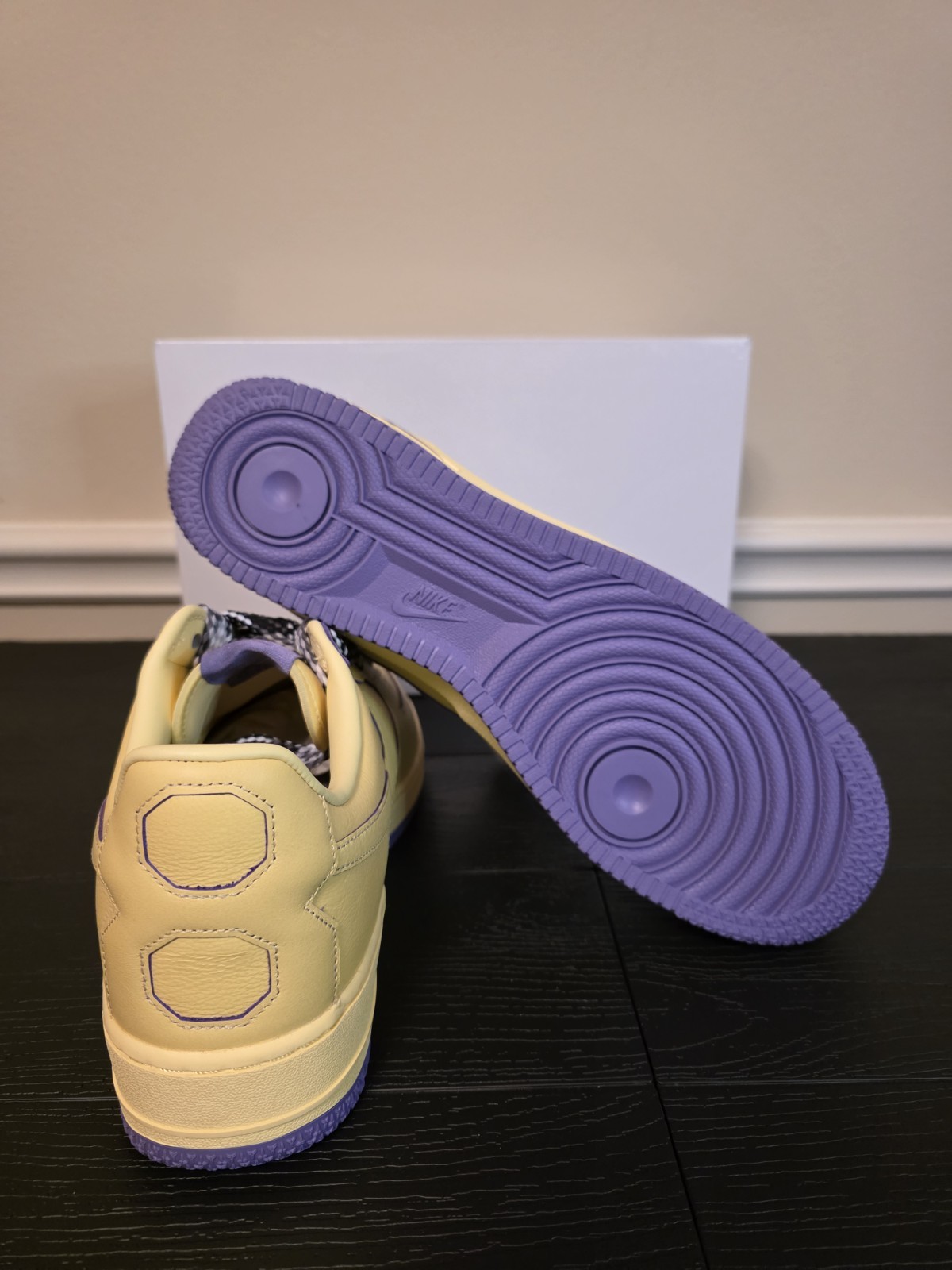 Nike Kobe Bryant Air Force 1 Low Protro Mamba Mentality Yellow HV9408-700 - Image 9