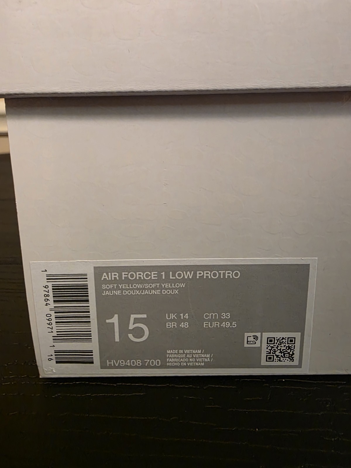 Nike Kobe Bryant Air Force 1 Low Protro Mamba Mentality Yellow HV9408-700 - Image 12