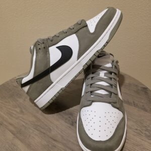 Men's Nike Dunk Low Light Army/Black-White (IB3079 300) Brand New Size 13 🔥🔥🔥