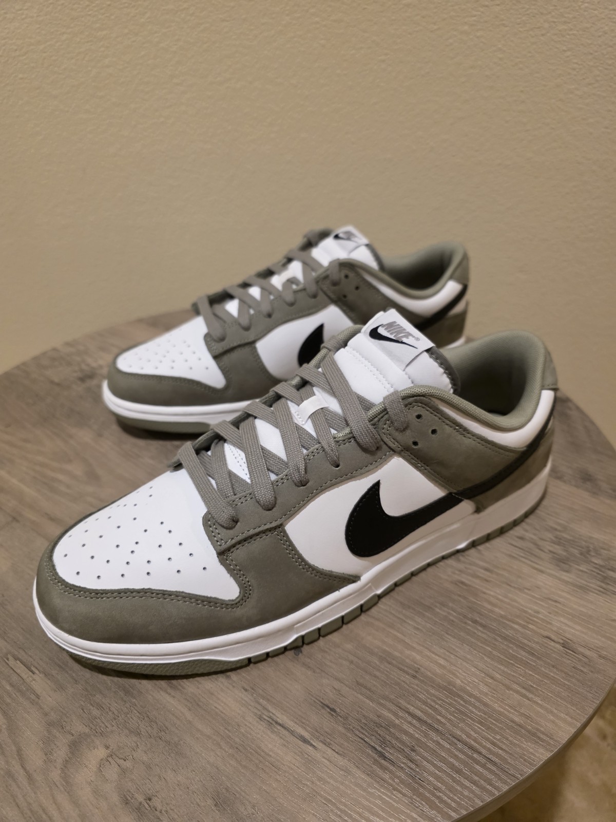 Men's Nike Dunk Low Light Army/Black-White (IB3079 300) Brand New Size 13 π₯π₯π₯ - Image 6
