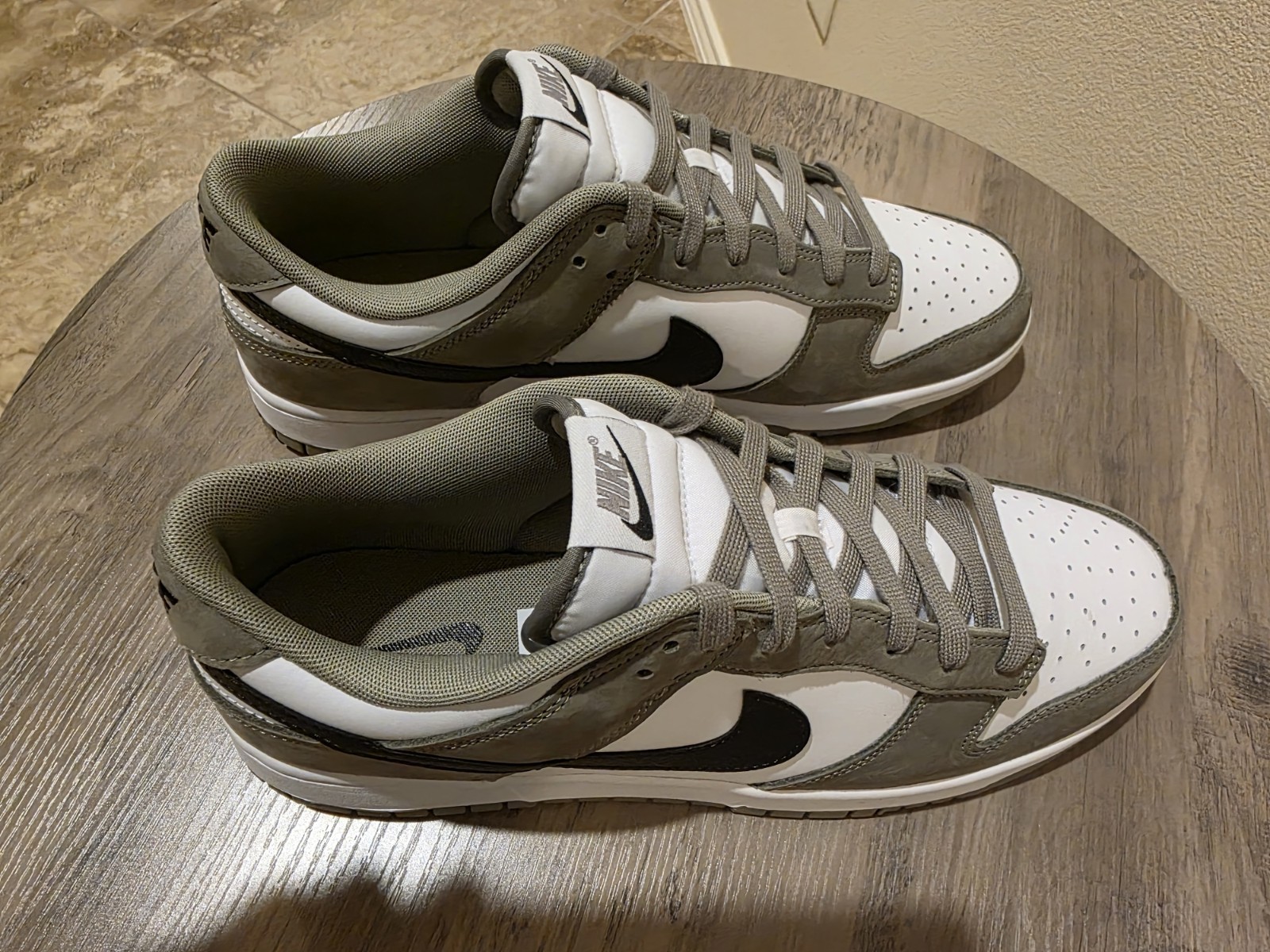 Men's Nike Dunk Low Light Army/Black-White (IB3079 300) Brand New Size 13 π₯π₯π₯ - Image 8