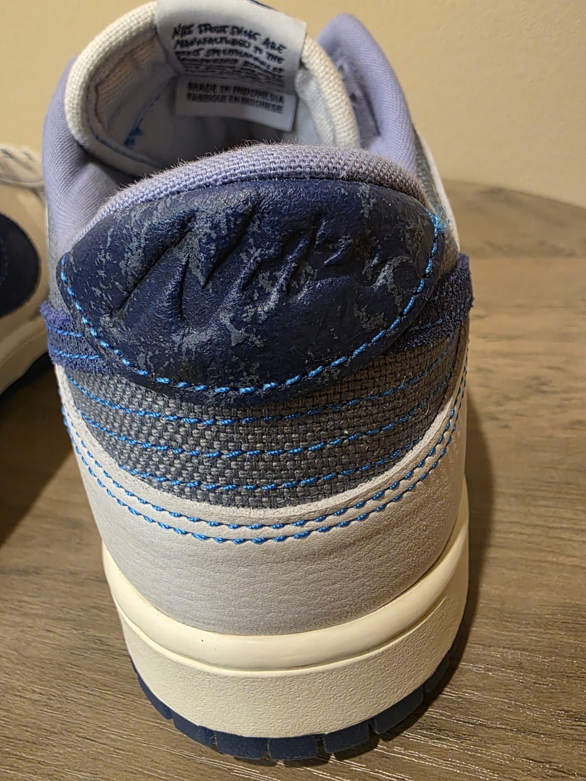 Nike Dunk Low SE 'White Blue Void' (IB6752-101) Men's Size 12 New box no lids - Image 9
