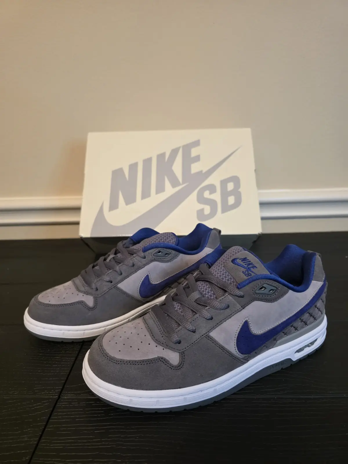 Nike SB Paul Rodriguez Zoom Air Low Dodgers Blue/Grey IU7835 001 Men's 11.5 - Image 3
