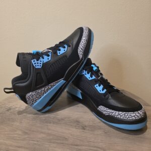 Jordan Spizike Low Black Gamma Blue FQ1759-005 - Men Size 12 Brand NEW w/o lid