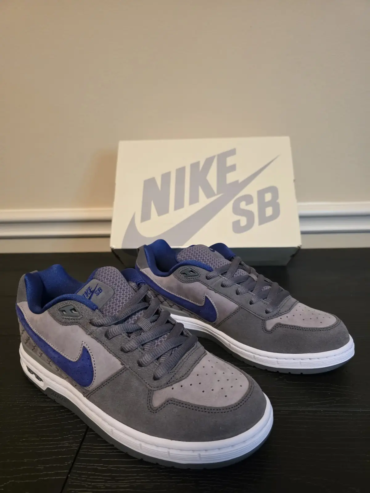 Nike SB Paul Rodriguez Zoom Air Low Dodgers Blue/Grey IU7835 001 Men's 11.5 - Image 4