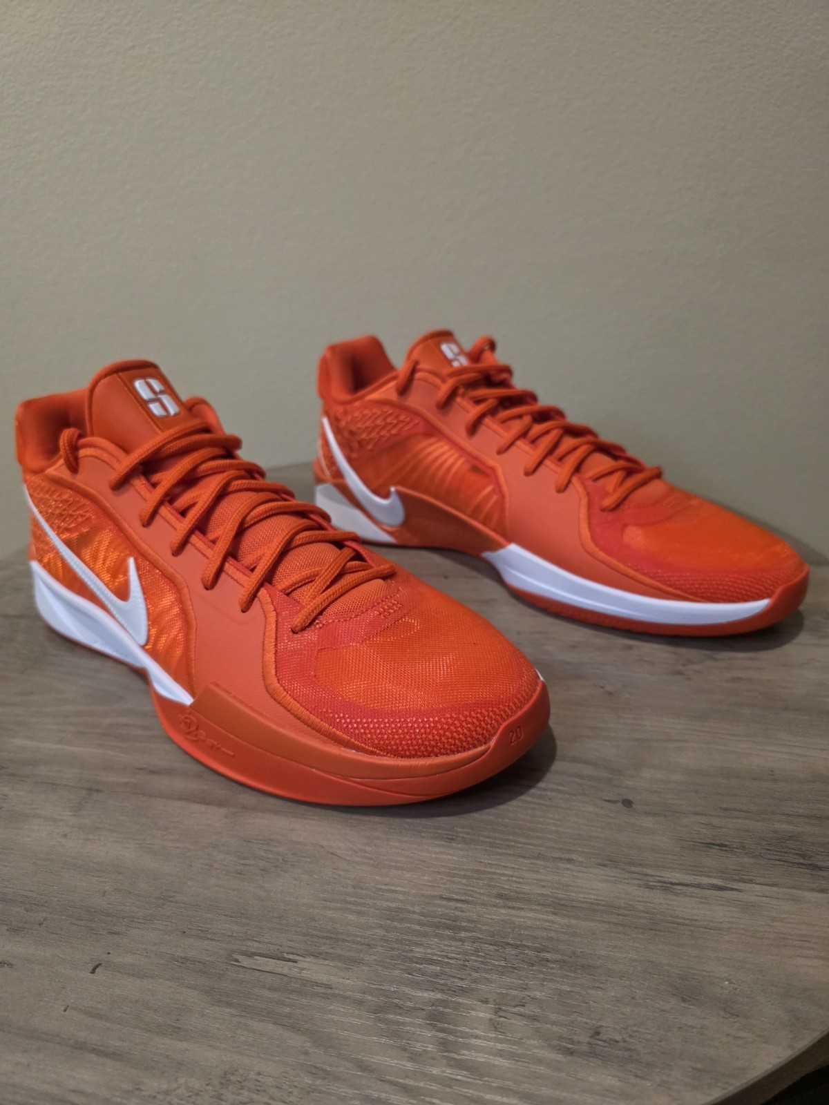 Nike Sabrina 2 TB Promo Team Orange White HM5038-801 Women's Size 13.5 / Mens 12 - Image 3
