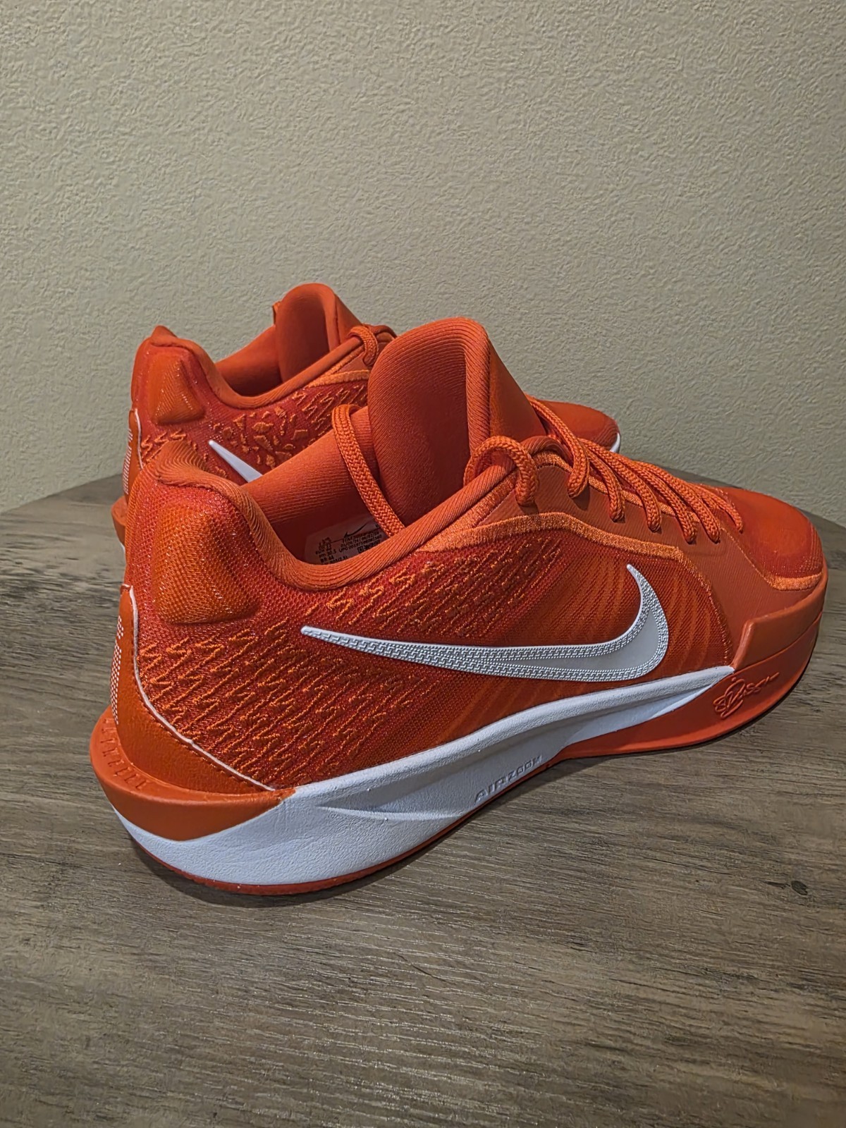 Nike Sabrina 2 TB Promo Team Orange White HM5038-801 Women's Size 13.5 / Mens 12 - Image 11