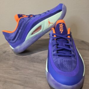 Nike Air Jordan Zion 4 “Rare Form” Court Purple/Orange Size 11.5 New w/o lid 🔥